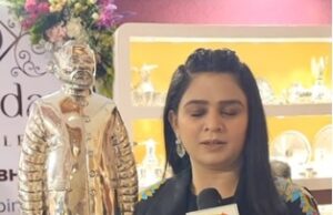 सूरत में आभूषण प्रदर्शनी में पीएम मोदी की चांदी की मूर्ति बनी आकर्षण का केंद्र