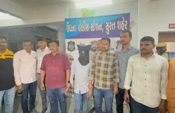 सूरत में दो बेटियों से छेड़छाड़ करने वाला नेमुद्दीन पकड़ा गया, 24 घंटों में 700 सीसीटीवी फुटेज खंगाले