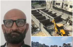 सचिन GIDC पुलिस थाना क्षेत्र मे असामाजिक तत्व जीवन भरवाड द्वारा अतिक्रमण किए गए जमीन पर चला बुलडोजर जीवन भरवाड