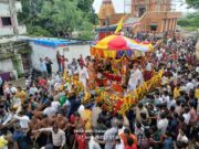 शहर में सात विभिन्न स्थानों से भव्य रथयात्रा,हजारों श्रद्धालुओं ने श्रद्धा भाव से दर्शन किए और रथ को रस्सियों से खींचते हुए आगे बढ़ाया
