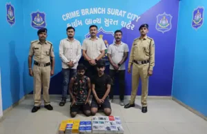 सूरत क्राइम ब्रांच ने “महादेव मोबाइल” दुकान में लाखों की चोरी का अनसुलझा मामला सुलझाया