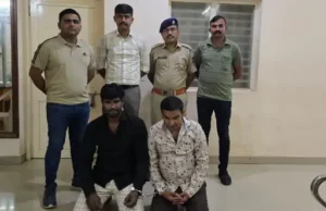 गौवंश वध मामले में दो फ़रार आरोपी सूरत से गिरफ्तार