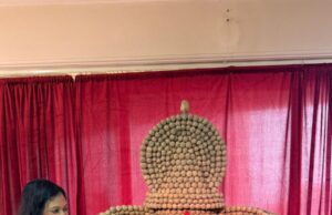 50 किलो आलू से बनाया अनोखा अन्नदाता गणेशा