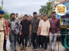 छेड़छाड़ काआरोप लगाकर कहकर मुक्कों, बेल्ट और कड़े से पिटाई की, किशोर का अपहरण मामले में और पाँच आरोपी गिरफ्तार