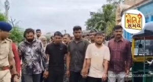 छेड़छाड़ काआरोप लगाकर कहकर मुक्कों, बेल्ट और कड़े से पिटाई की, किशोर का अपहरण मामले में और पाँच आरोपी गिरफ्तार