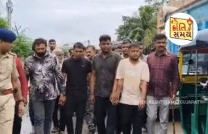 छेड़छाड़ काआरोप लगाकर कहकर मुक्कों, बेल्ट और कड़े से पिटाई की, किशोर का अपहरण मामले में और पाँच आरोपी गिरफ्तार