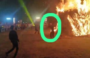 ‘ब्रेक द डिप्रेशन’ अभियान में जादूगर आंचल का ‘एडवेंचर विद फायर’ स्टंट: 151 फीट जंजीरों और 121 तालों से बंधी आग के कुंए से निकली सकुशल