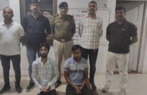 गांजा डिलीवरी के लिए नाबालिग को रखकर रैकेट चलाने वाले पर पुलिस की छापेमारी.