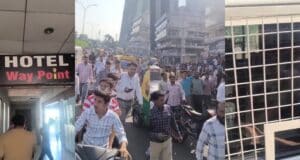 डिंडोली की ओयो होटल में नाबालिग को ले गया हिंदू नाम से पहचान छुपाकर युवक, होटल में हिंदू संगठन ने मारा छापा