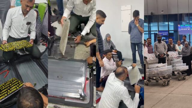 सूरत इंटरनेशनल एयरपोर्ट से हाइब्रिड गांजे की बड़ी खेप बरामद