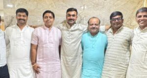 श्री नाकोड़ा लक्ष्मी दर्शन भक्त मंडल के पुनः अध्यक्ष बने कमलेश बी. जैन