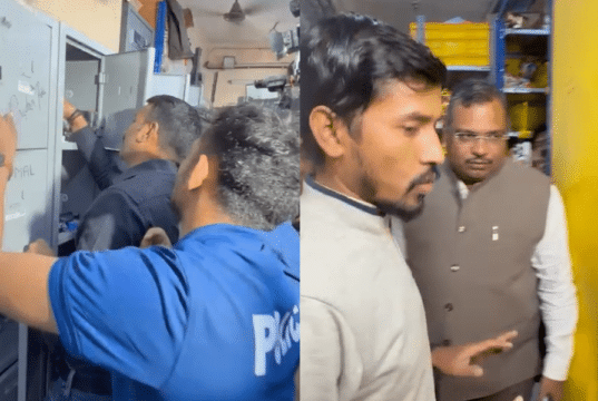 सूरत SOG पुलिस द्वारा शहर में गोंगो पेपर की बिक्री को लेकर सर्च ओपरेशन गोगो पेपर