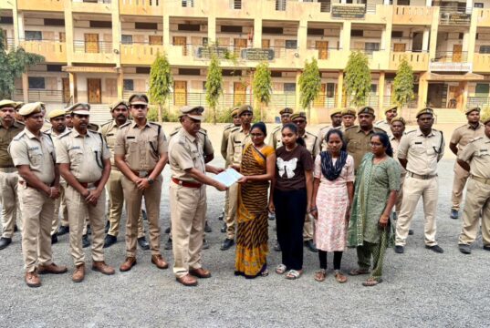 ड्यूटी के दौरान हादसे में शहीद होमगार्ड के परिजनों को ₹4.05 लाख की सहायता