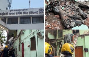 सूरत में जर्जर मकान की गैलरी और सीढ़ी ढही, मानसून के बीच उधना जोन-ए की निगरानी पर उठे सवाल Pandesara