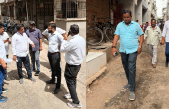 सूरत नगर निगम की ड्रेनेज समिति के चेयरमैन बने रविंद्र खैरनार surat ravindra khairnar drainage committee chairman