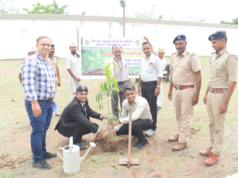 लाजपोर सेंट्रल जेल परिसर में 400 पौधे लगाए गए, पर्यावरण संरक्षण का दिया संदेश